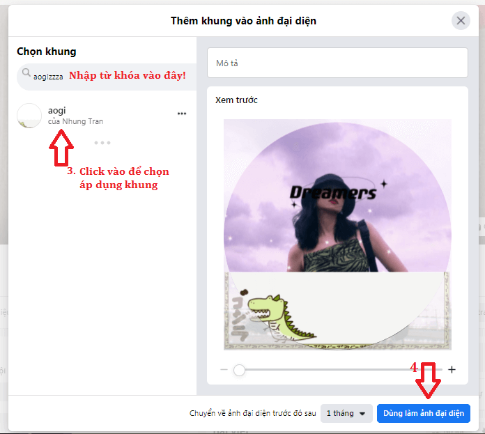 Cách tạo khung avatar Facebook nhanh chuẩn mới nhất